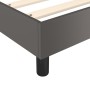 Boxspringbett mit grauer Kunstledermatratze 140x190 cm von vidaXL, Betten und Lattenroste - Ref: Foro24-3144259, Preis: 413,5...