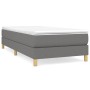 Boxspringbett mit dunkelgrauer Stoffmatratze 90x190 cm von vidaXL, Betten und Lattenroste - Ref: Foro24-3144136, Preis: 282,2...