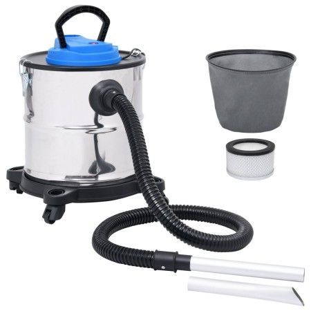 Aschesauger HEPA-Filter 1200 W 20 L Edelstahl von vidaXL, Staubsauger - Ref: Foro24-147679, Preis: 65,72 €, Rabatt: %
