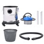 Aschesauger HEPA-Filter 1200 W 20 L Edelstahl von vidaXL, Staubsauger - Ref: Foro24-147679, Preis: 65,72 €, Rabatt: %