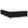 Box spring bed with black fabric mattress 120x200 cm by vidaXL, Beds and slatted bases - Ref: Foro24-3144161, Price: 349,57 €...