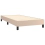 Boxspringbett mit Cappuccino-Kunstledermatratze 100x200cm von vidaXL, Betten und Lattenroste - Ref: Foro24-3141052, Preis: 31...