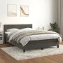 Box spring bed with dark gray velvet mattress 140x200 cm by vidaXL, Beds and slatted bases - Ref: Foro24-3141186, Price: 407,...