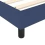 Box spring bed with blue fabric mattress 120x200 cm by vidaXL, Beds and slatted bases - Ref: Foro24-3144413, Price: 374,00 €,...