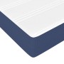 Box spring bed with blue fabric mattress 120x200 cm by vidaXL, Beds and slatted bases - Ref: Foro24-3144413, Price: 381,90 €,...