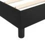 Boxspringbett mit schwarzer Kunstledermatratze 180x200 cm von vidaXL, Betten und Lattenroste - Ref: Foro24-3144273, Preis: 49...