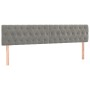 Boxspringbett mit hellgrauer Samtmatratze 200x200 cm von vidaXL, Betten und Lattenroste - Ref: Foro24-3141503, Preis: 553,35 ...