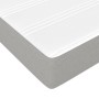 Boxspringbett mit hellgrauer Stoffmatratze 80x200 cm von vidaXL, Betten und Lattenroste - Ref: Foro24-3144375, Preis: 257,08 ...