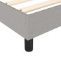 Boxspringbett mit hellgrauer Stoffmatratze 140x200 cm von vidaXL, Betten und Lattenroste - Ref: Foro24-3144423, Preis: 383,15...