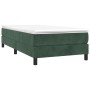 Boxspringbett mit dunkelgrüner Samtmatratze 80x200 cm von vidaXL, Betten und Lattenroste - Ref: Foro24-3144300, Preis: 231,22...