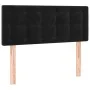 Box spring bed with black velvet mattress 90x200 cm by vidaXL, Beds and slatted bases - Ref: Foro24-3141523, Price: 280,61 €,...