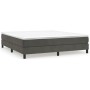Box spring bed with dark gray velvet mattress 160x200 cm by vidaXL, Beds and slatted bases - Ref: Foro24-3144340, Price: 426,...