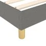 Box spring bed with dark gray fabric mattress 140x190 cm by vidaXL, Beds and slatted bases - Ref: Foro24-3144515, Price: 411,...