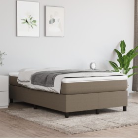 Boxspringbett mit taupegrauer Stoffmatratze 120x200 cm von vidaXL, Betten und Lattenroste - Ref: Foro24-3144411, Preis: 341,6...