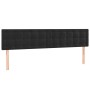 Boxspringbett mit schwarzer Samtmatratze 160x200 cm von vidaXL, Betten und Lattenroste - Ref: Foro24-3141553, Preis: 455,06 €...