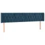 Box spring bed with dark blue velvet mattress 180x200 cm by vidaXL, Beds and slatted bases - Ref: Foro24-3141501, Price: 579,...