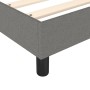 Box spring bed with dark gray fabric mattress 140x190 cm by vidaXL, Beds and slatted bases - Ref: Foro24-3144070, Price: 418,...
