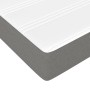 Box spring bed with dark gray fabric mattress 140x190 cm by vidaXL, Beds and slatted bases - Ref: Foro24-3144070, Price: 418,...