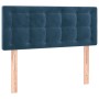 Boxspringbett mit dunkelblauer Samtmatratze 100x200 cm von vidaXL, Betten und Lattenroste - Ref: Foro24-3141531, Preis: 310,9...