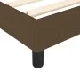 Box spring bed with dark brown fabric mattress 180x200 cm by vidaXL, Beds and slatted bases - Ref: Foro24-3144442, Price: 497...