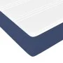 Box spring bed with blue fabric mattress 160x200 cm by vidaXL, Beds and slatted bases - Ref: Foro24-3144437, Price: 435,93 €,...