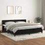 Cama box spring con colchón terciopelo negro 200x200 cm de vidaXL, Camas y somieres - Ref: Foro24-3141505, Precio: 586,40 €, ...