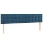 Boxspringbett mit dunkelblauer Samtmatratze 180x200 cm von vidaXL, Betten und Lattenroste - Ref: Foro24-3141561, Preis: 558,0...