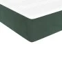 Box spring bed with dark green velvet mattress 80x200 cm by vidaXL, Beds and slatted bases - Ref: Foro24-3144648, Price: 243,...