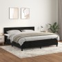 Boxspringbett mit schwarzer Samtmatratze 180x200 cm von vidaXL, Betten und Lattenroste - Ref: Foro24-3141439, Preis: 526,93 €...