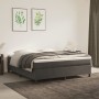 Cama box spring con colchón terciopelo gris oscuro 160x200 cm de vidaXL, Camas y somieres - Ref: Foro24-3144688, Precio: 423,...