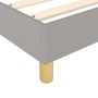 Boxspringbett mit hellgrauer Stoffmatratze 180x200 cm von vidaXL, Betten und Lattenroste - Ref: Foro24-3144538, Preis: 521,18...