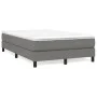 Box spring bed with dark gray fabric mattress 120x200 cm by vidaXL, Beds and slatted bases - Ref: Foro24-3144062, Price: 390,...