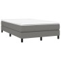 Box spring bed with dark gray fabric mattress 120x200 cm by vidaXL, Beds and slatted bases - Ref: Foro24-3144062, Price: 383,...