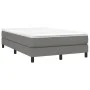 Box spring bed with dark gray fabric mattress 120x200 cm by vidaXL, Beds and slatted bases - Ref: Foro24-3144062, Price: 390,...