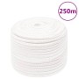 Cuerda de barco polipropileno blanco intenso 12 mm 250 m