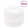 Cuerda de barco polipropileno blanco intenso 14 mm 25 m