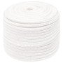 Cuerda de barco polipropileno blanco intenso 14 mm 25 m