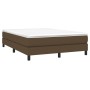 Boxspringbett mit dunkelbrauner Stoffmatratze 140x190 cm von vidaXL, Betten und Lattenroste - Ref: Foro24-3144072, Preis: 387...