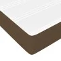 Box spring bed with dark brown fabric mattress 140x190 cm by vidaXL, Beds and slatted bases - Ref: Foro24-3144072, Price: 380...