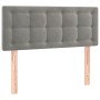 Boxspringbett mit hellgrauer Samtmatratze 80x200 cm von vidaXL, Betten und Lattenroste - Ref: Foro24-3141509, Preis: 266,85 €...