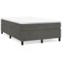 Box spring bed with dark gray velvet mattress 120x200 cm by vidaXL, Beds and slatted bases - Ref: Foro24-3144670, Price: 331,...