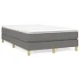 Box spring bed with dark gray fabric mattress 120x200 cm by vidaXL, Beds and slatted bases - Ref: Foro24-3144160, Price: 349,...