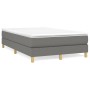 Boxspringbett mit dunkelgrauer Stoffmatratze 120x200 cm von vidaXL, Betten und Lattenroste - Ref: Foro24-3144160, Preis: 342,...