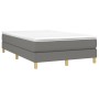 Boxspringbett mit dunkelgrauer Stoffmatratze 120x200 cm von vidaXL, Betten und Lattenroste - Ref: Foro24-3144160, Preis: 342,...