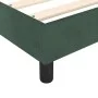 Box spring bed with dark green velvet mattress 100x200 cm by vidaXL, Beds and slatted bases - Ref: Foro24-3144666, Price: 289...