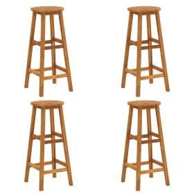 Küchenhocker 4 Stück massives Akazienholz von vidaXL, Gartenstühle - Ref: Foro24-310285, Preis: 177,40 €, Rabatt: %