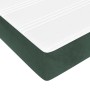 Box spring bed with dark green velvet mattress 120x200 cm by vidaXL, Beds and slatted bases - Ref: Foro24-3144672, Price: 390...