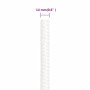 Cuerda de barco polipropileno blanco intenso 14 mm 250 m