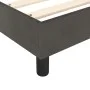 Box spring bed with dark gray velvet mattress 140x190 cm by vidaXL, Beds and slatted bases - Ref: Foro24-3144676, Price: 399,...