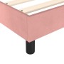 Box spring bed with pink velvet mattress 90x200 cm by vidaXL, Beds and slatted bases - Ref: Foro24-3144662, Price: 269,30 €, ...